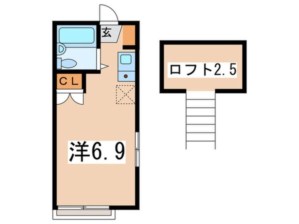 ＰＡＬＡＣＥ神大寺の物件間取画像